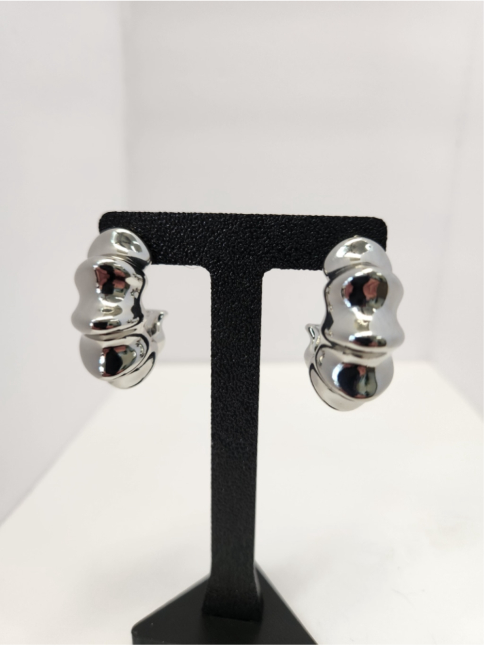 I.N.C. International Concepts Silver Hoop Earrings - Picture 7 of 11